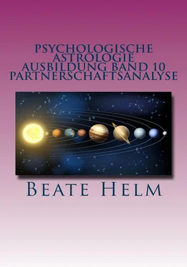 Beate Helm Psychologische Astrologie - Ausbildung Band 10: Partnerschaftsanalyse обложка книги