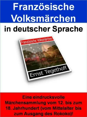 Ernst Tegethoff Französische Volksmärchen in deutscher Sprache - 583 Seiten обложка книги