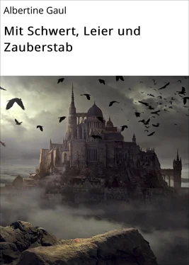Albertine Gaul Mit Schwert, Leier und Zauberstab обложка книги