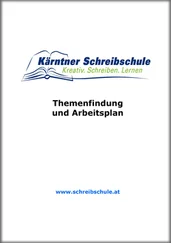 Roland Zingerle - Themenfindung und Arbeitsplan