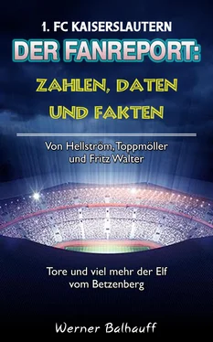 Werner Balhauff Die Roten Teufel – Zahlen, Daten und Fakten des 1. FC Kaiserslautern обложка книги