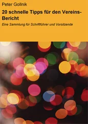 Peter Gollnik - 20 schnelle Tipps für den Vereins-Bericht
