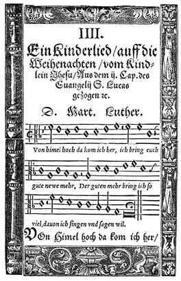 Vom Himmel hoch ist ein deutschsprachiges Weihnachtslied von Martin Luther und - фото 22