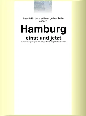 Jürgen Ruszkowski Hamburg einst und jetzt обложка книги