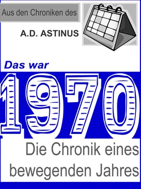 A.D. Astinus Das war 1970 обложка книги