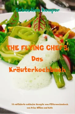 Sebastian Kemper THE FLYING CHEFS Das Kräuterkochbuch обложка книги
