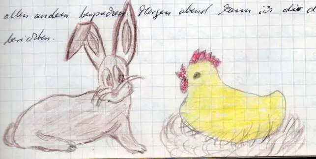 Derweil schickte Mutter Huhn ihre Botschafterinnen zu ihren Schwestern Morgens - фото 3