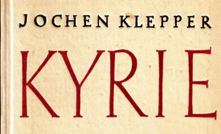 Kleppers Widerstand gegen das Regime zeichnete sich durch die Bemühung um ein - фото 19