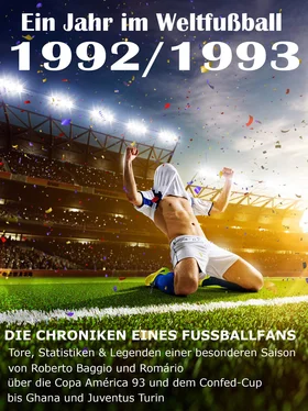 Werner Balhauff Ein Jahr im Weltfußball 1992 / 1993