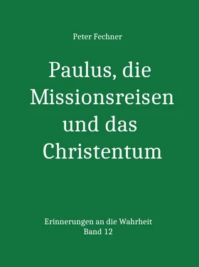 Peter Fechner Paulus, die Missionsreisen und das Christentum обложка книги