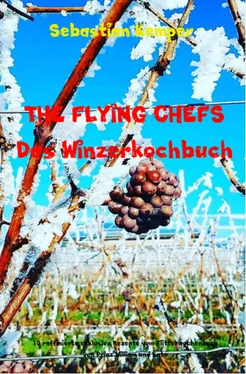 Sebastian Kemper THE FLYING CHEFS Das Winzerkochbuch обложка книги