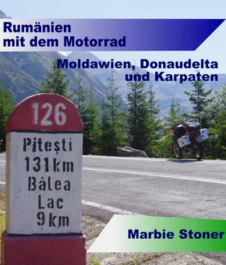 Marbie Stoner Rumänien mit dem Motorrad обложка книги