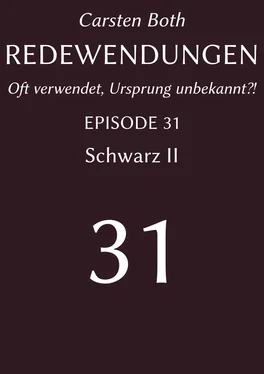 Carsten Both Redewendungen: Schwarz II обложка книги