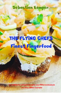 Sebastian Kemper THE FLYING CHEFS Finest Fingerfood обложка книги