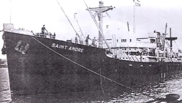 Die SAINT ANDRE war in den Jahren 195253 Stammgast im Emder Hafen Deshalb war - фото 12