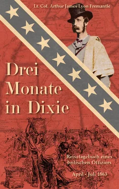 Arthur James Lyon Fremantle Drei Monate in Dixie обложка книги