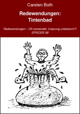 Carsten Both Redewendungen: Tintenbad обложка книги