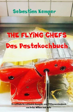 Sebastian Kemper THE FLYING CHEFS Das Pastakochbuch обложка книги