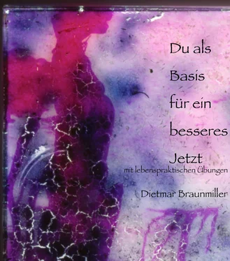 Dietmar Braunmiller Du als Basis für ein besseres Jetzt - mit lebenspraktischen Übungen обложка книги