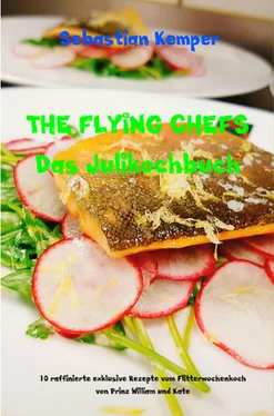 Sebastian Kemper THE FLYING CHEFS Das Julikochbuch обложка книги