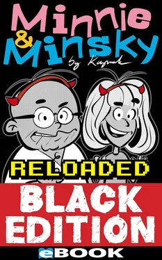 Nuesret Kaymak Minnie & Minsky Reloaded Black Edition обложка книги