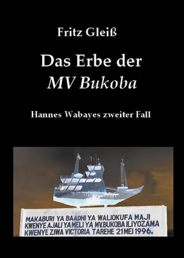 Fritz Gleiß Das Erbe der MV Bukoba обложка книги