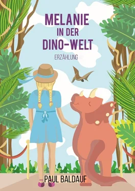 Paul Baldauf Melanie in der Dino-Welt обложка книги