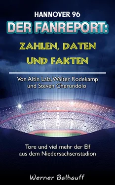Werner Balhauff Die 96er – Zahlen, Daten und Fakten von Hannover 96 обложка книги