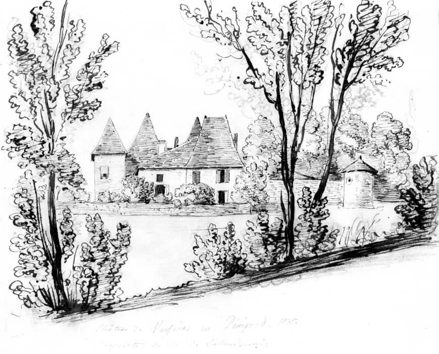 Verzinas nach einer Zeichnung von Sophie Reine Fermepin des Marteaux 1835 - фото 2
