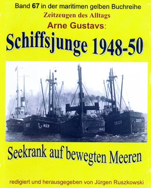 Arne Gustavs Seekrank auf bewegten Meeren – Schiffsjunge 1948-50 обложка книги