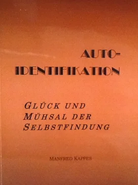Manfred Kappes Auto-Identifikation - Glück und Mühsal der Selbstfindung обложка книги