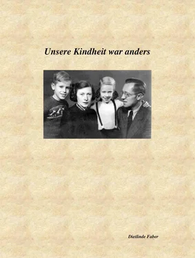 Dietlinde Faber Unsere Kindheit war anders обложка книги