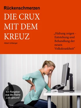 Albert Urlberger Rückenschmerzen - Die Crux mit dem Kreuz обложка книги