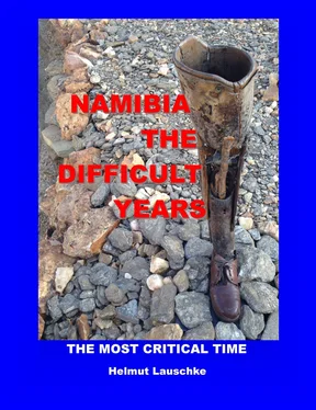 Helmut Lauschke Namibia - The difficult Years обложка книги