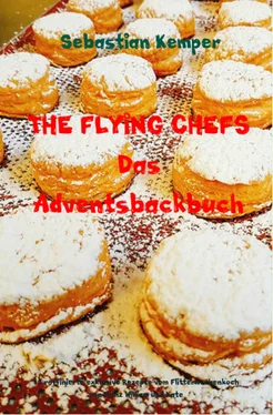 Sebastian Kemper THE FLYING CHEFS Das Adventsbackbuch обложка книги