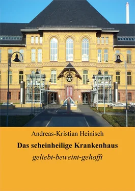 Andreas-Kristian Heinisch Das scheinheilige Krankenhaus обложка книги