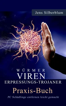 Jens Silberblum Würmer, Viren Erpressungs-Trojaner обложка книги