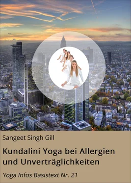 Sangeet Singh Gill Kundalini Yoga bei Allergien und Unverträglichkeiten обложка книги