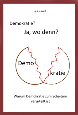 Anton Weiß Demokratie? Ja, wo denn? обложка книги