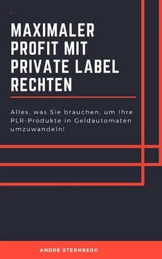 André Sternberg Maximaler Profit mit Private Label Rechten обложка книги