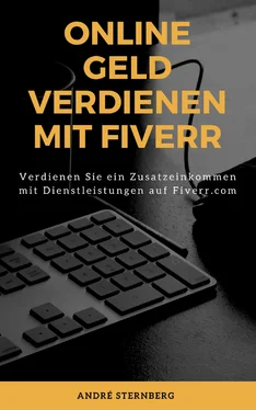 André Sternberg Online Geld verdienen mit Fiverr обложка книги