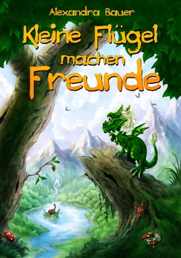 Alexandra Bauer Kleine Flügel machen Freunde - LESEPROBE обложка книги