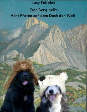 Lucy Pebbles Der Berg bellt - Acht Pfoten auf dem Dach der Welt обложка книги