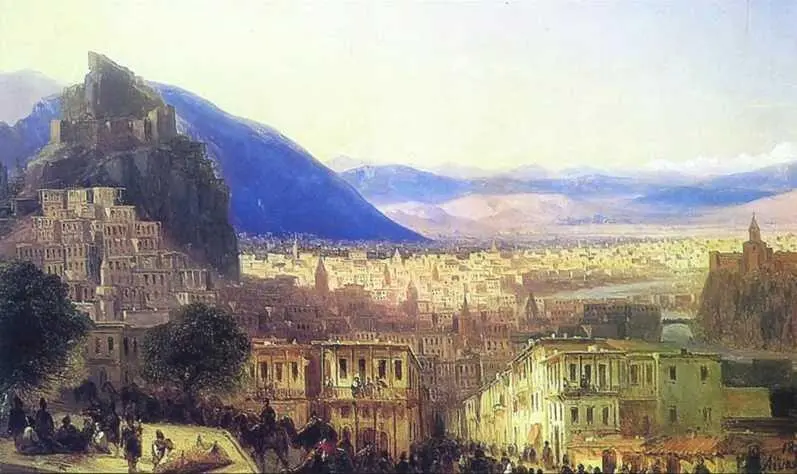 Вид на Тифлис 1868 Карьера живописца складывалась блестяще Вскоре - фото 30