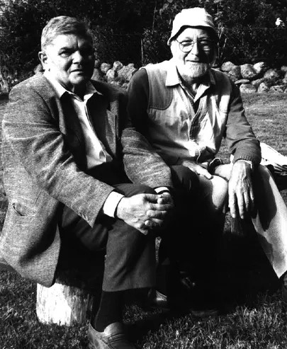 Karlheinz Franke zusammen mit dem Herausgeber Jürgen Ruszkowski - фото 28