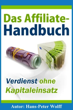 Hans-Peter Wolff Das Affiliate-Handbuch обложка книги