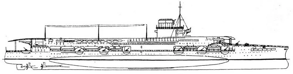 Глориес 1937 г Корейджес 1938 г Бывшие легкие линейные крейсера - фото 5