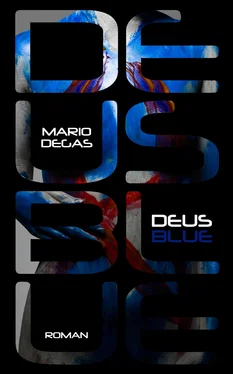 Mario Degas Deus Blue обложка книги