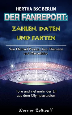 Werner Balhauff Die alte Dame – Zahlen, Daten und Fakten von Hertha BSC Berlin обложка книги