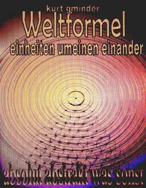 Kurt Gminder Weltformel: Einheiten umeinen einander обложка книги